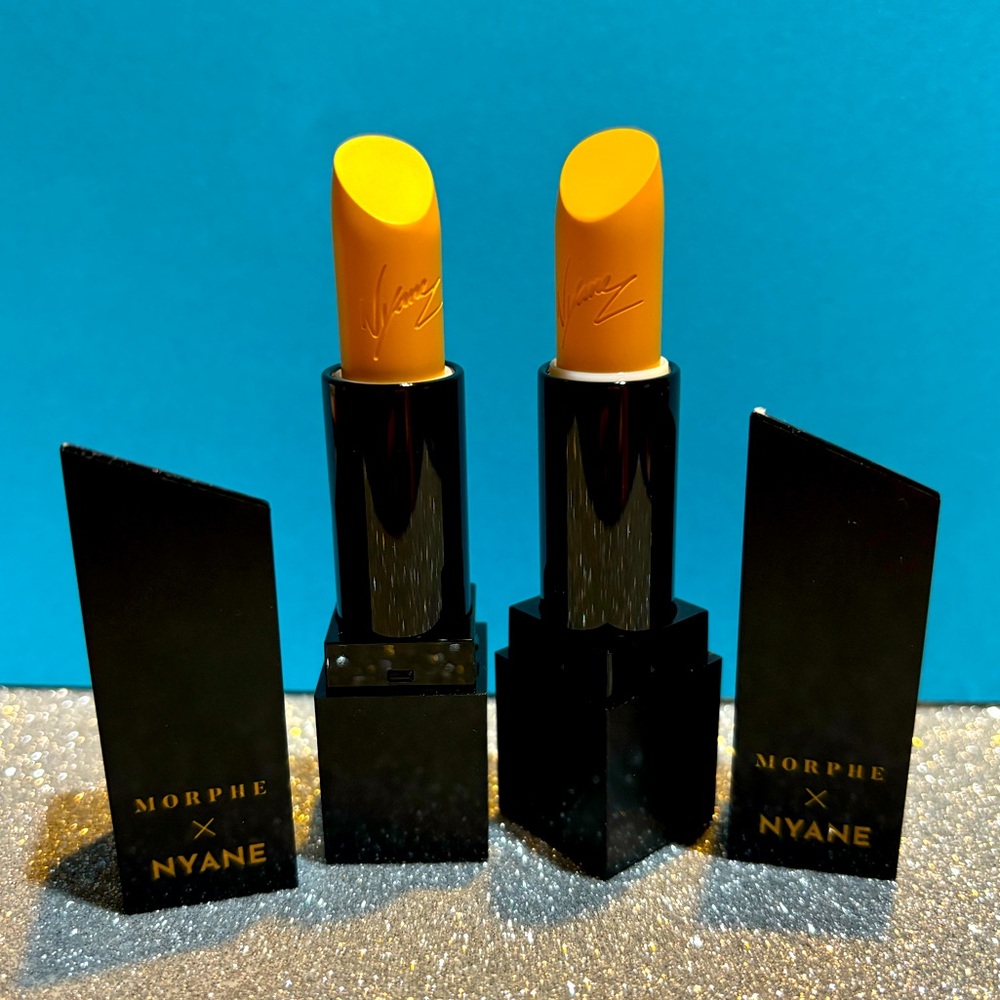 Brand New! MORPHE X NYANE Yellow Matte Lipsticks in REINA 💄💄🌟🌟